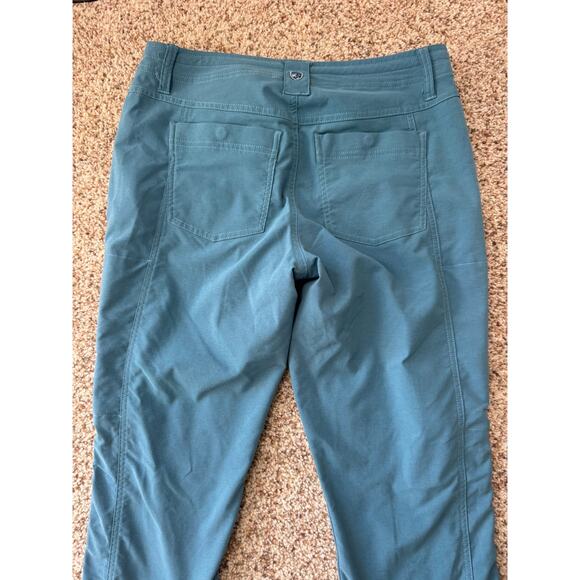 KUHL Woman's Jeans/Pants 6 SHORT (Petite), Teal/Blue, Lightweight performance - Picture 14 of 15
